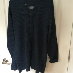 Long sleeve knitted cardigan